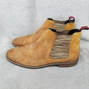 Ben Sherman Shoes Mens Size 7 Brown Leather Chelsea Boots